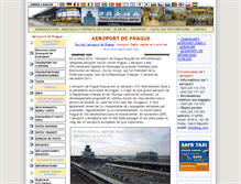 Tablet Screenshot of aeroportprague.fr